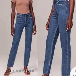 Abercrombie The Mom High Rise Jeans | 27 | NWT